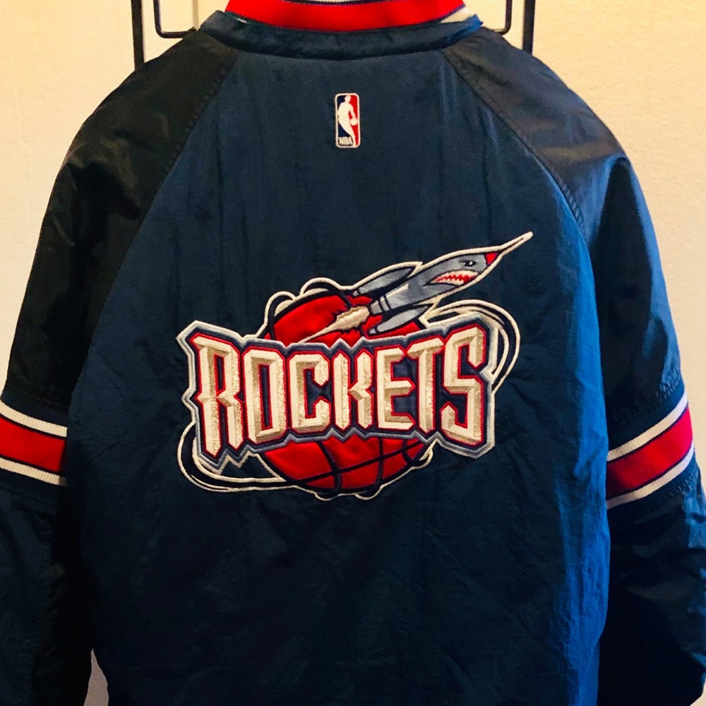 🚫SOLD🚫VINTAGE NBA Houston Rockets Starter Jacket
